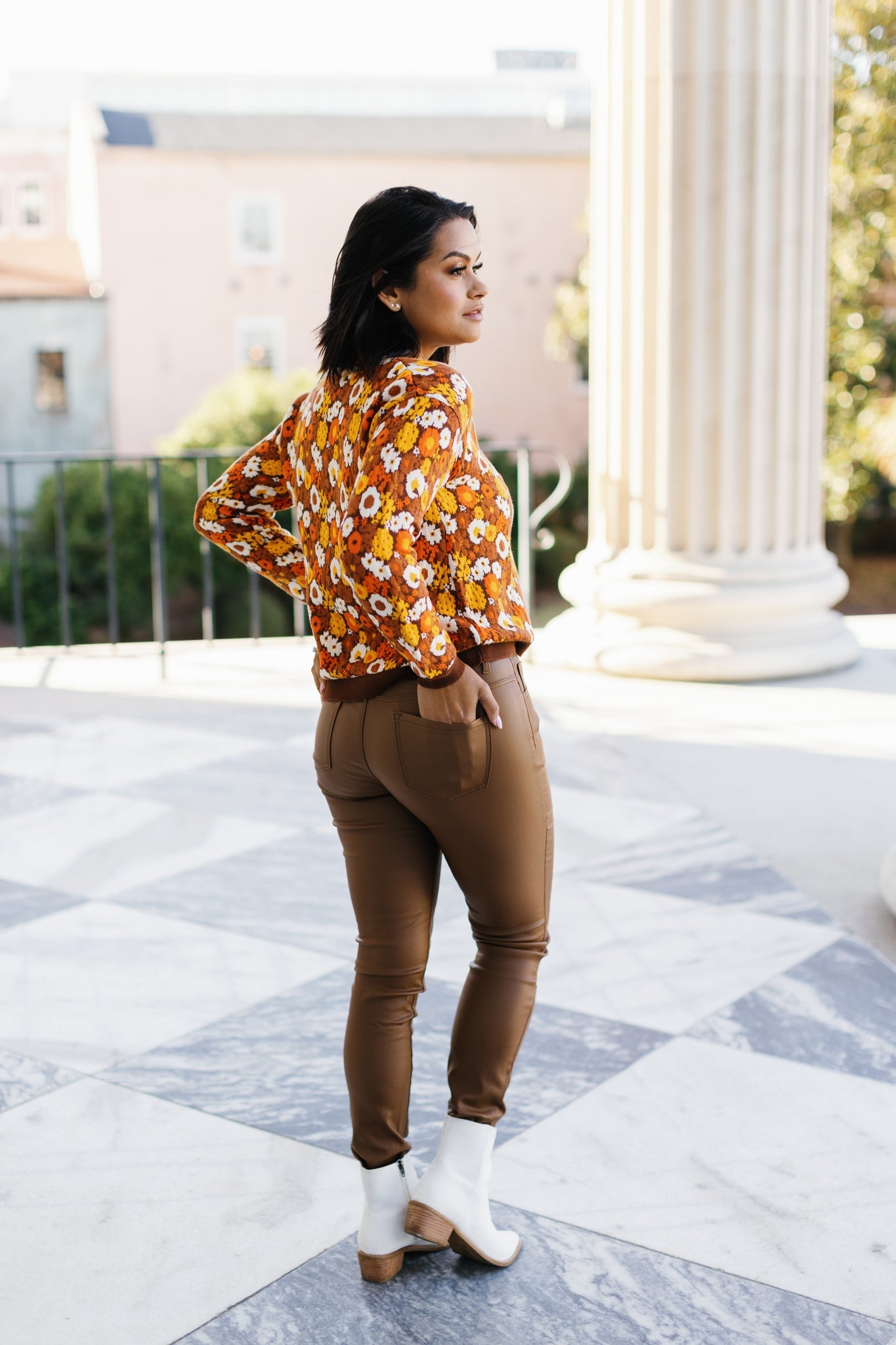 Mod Mood Floral Cardigan