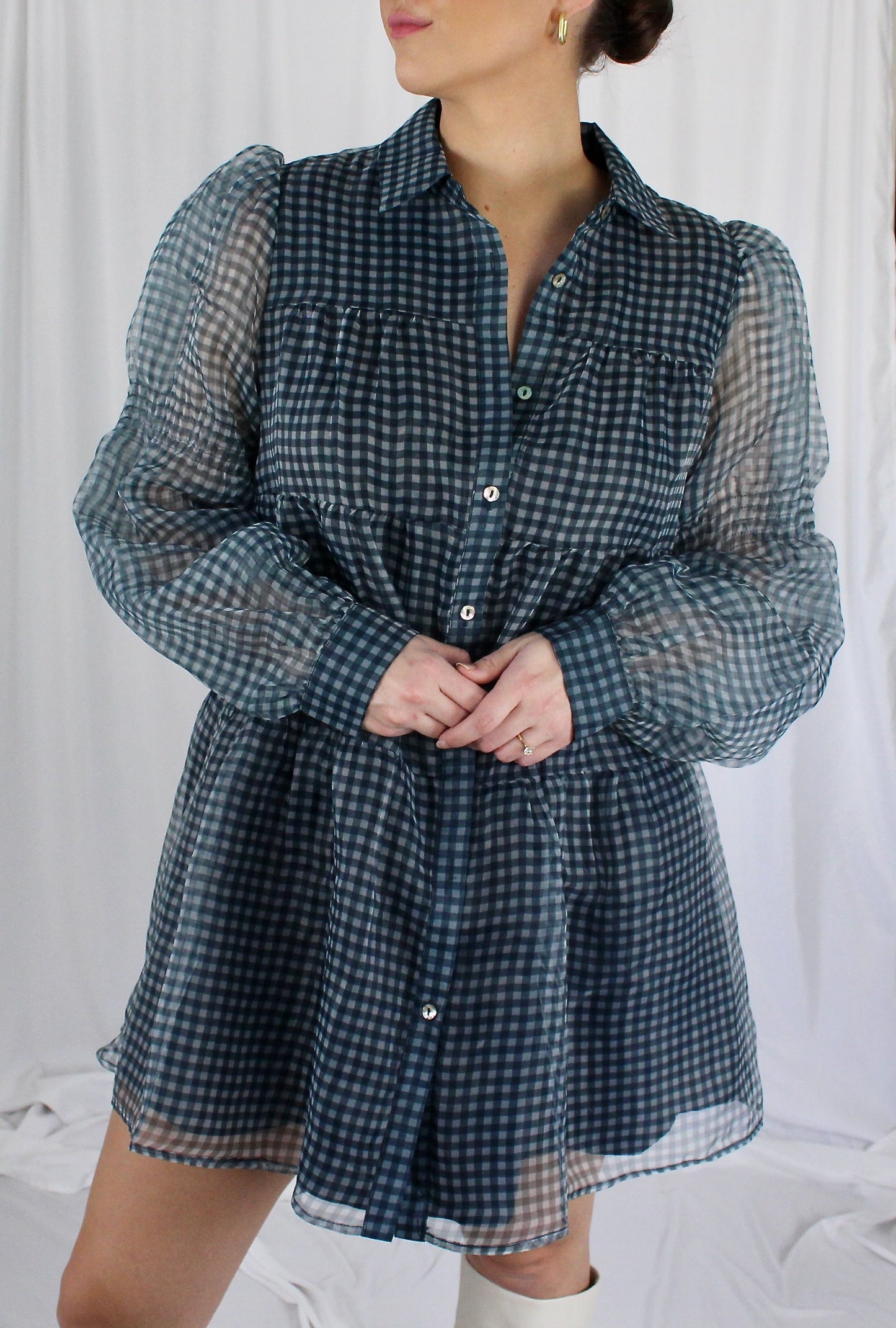 Key Gingham Dress
