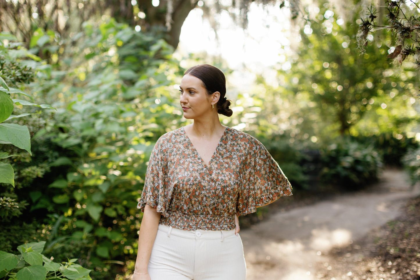 Kate Floral Crop Top