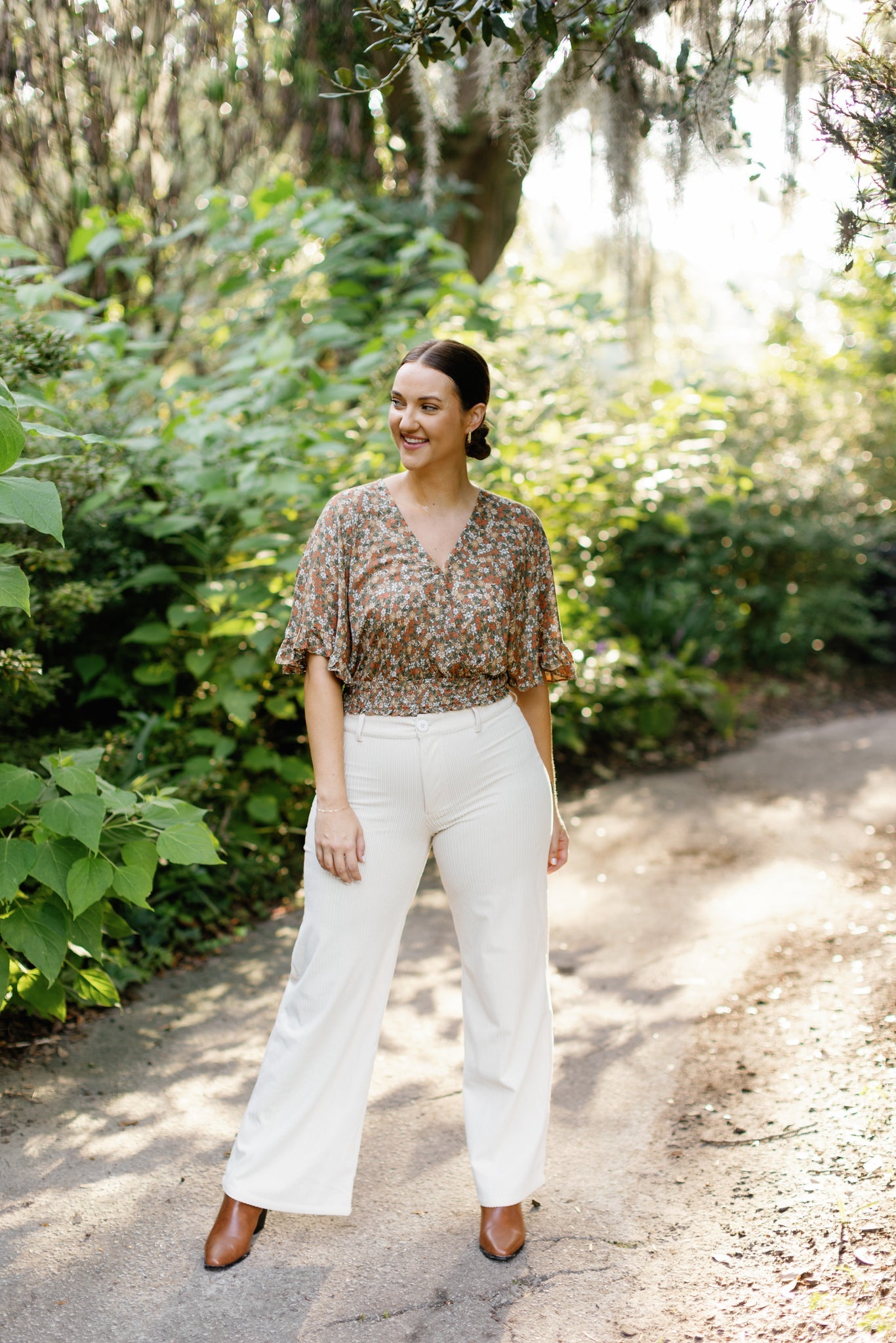 Kate Floral Crop Top
