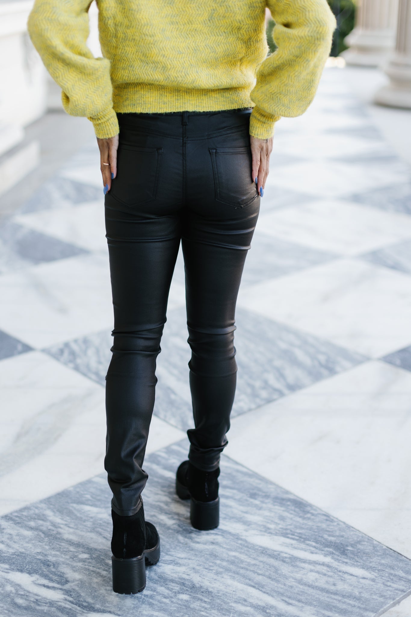 They Actually Fit Leather Pants