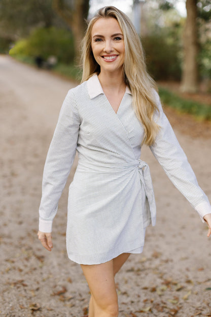 Into Spring Striped Tunic