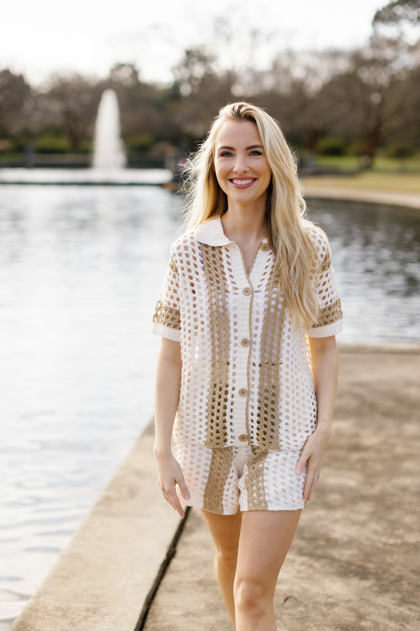 Nantucket Crochet Set Top
