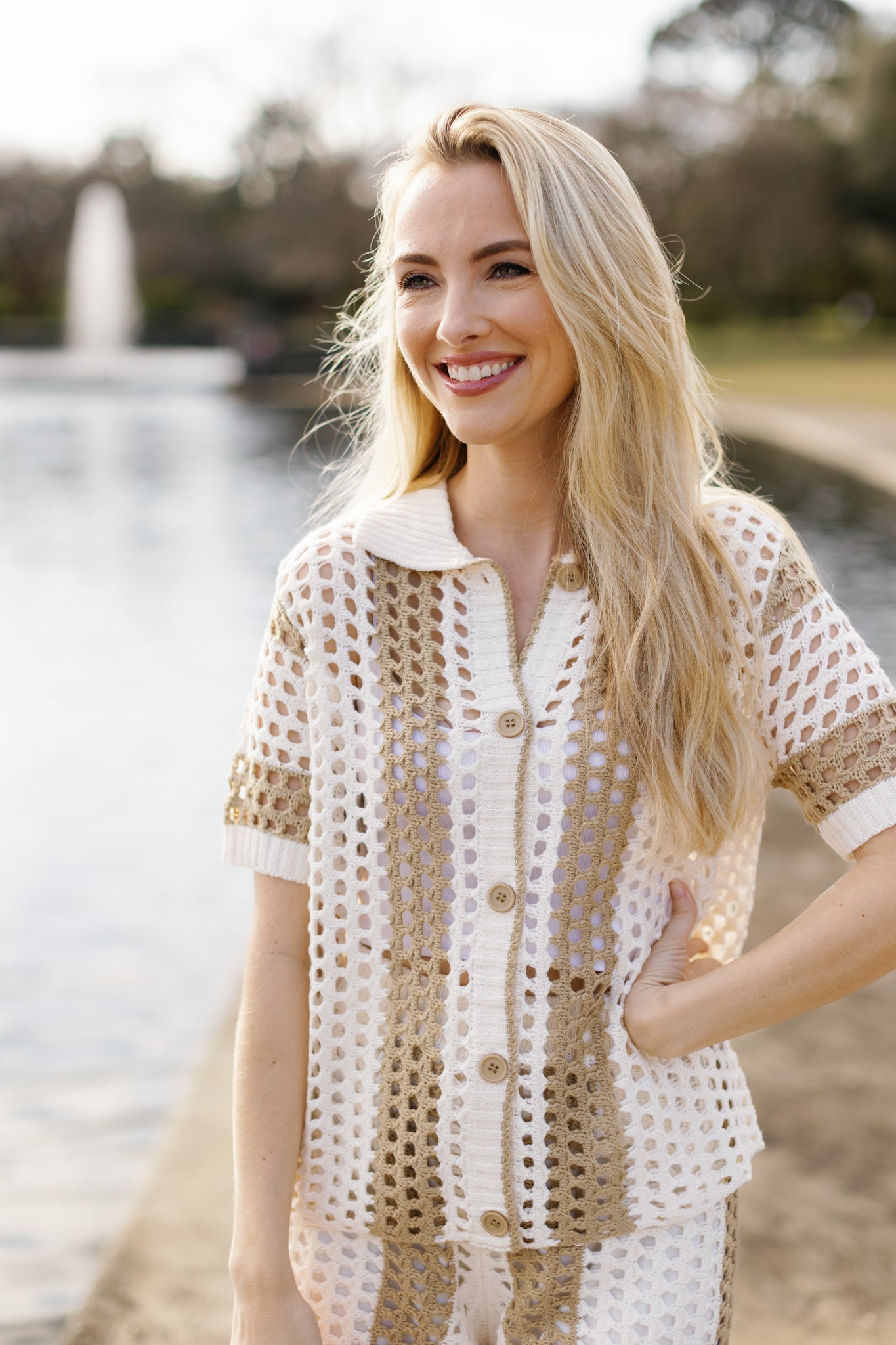 Nantucket Crochet Set Top