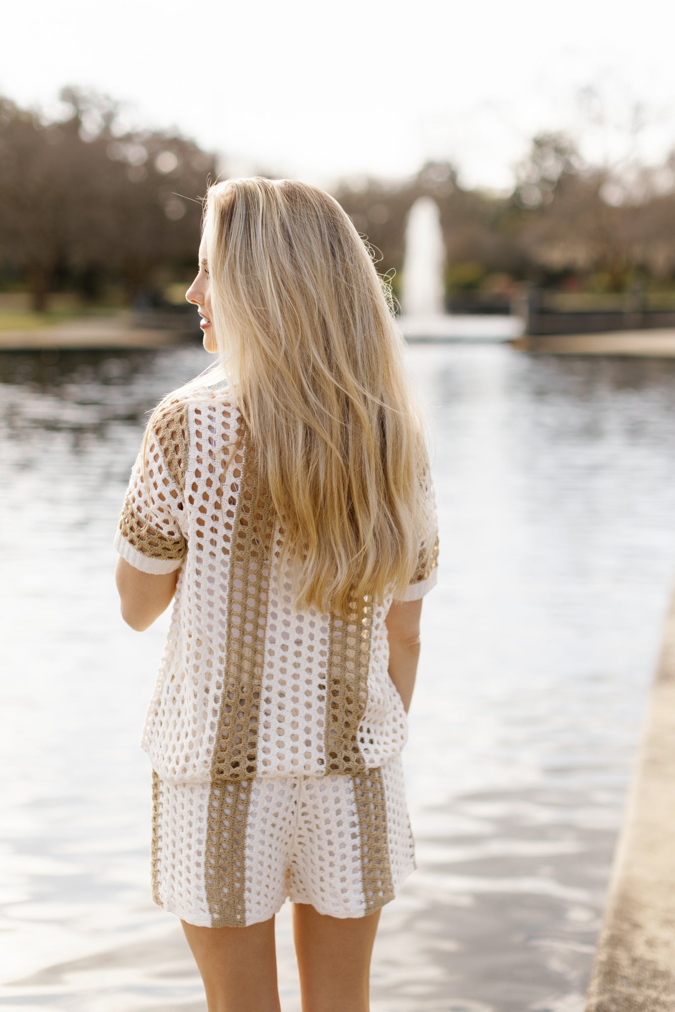 Nantucket Crochet Set Top