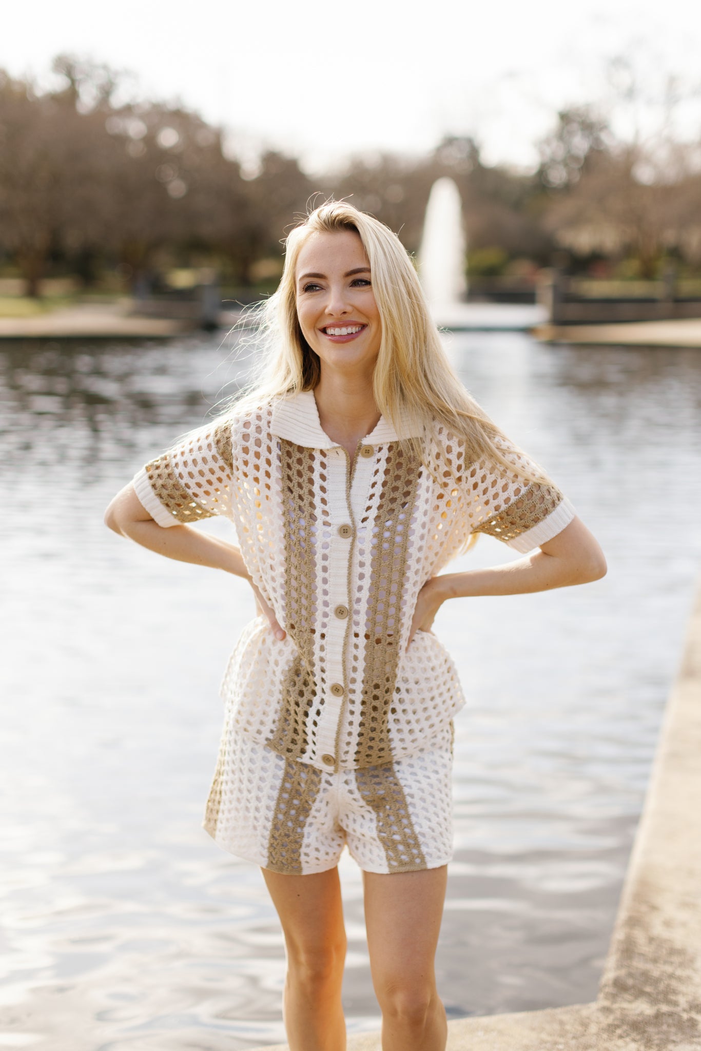 Nantucket Crochet Set Shorts
