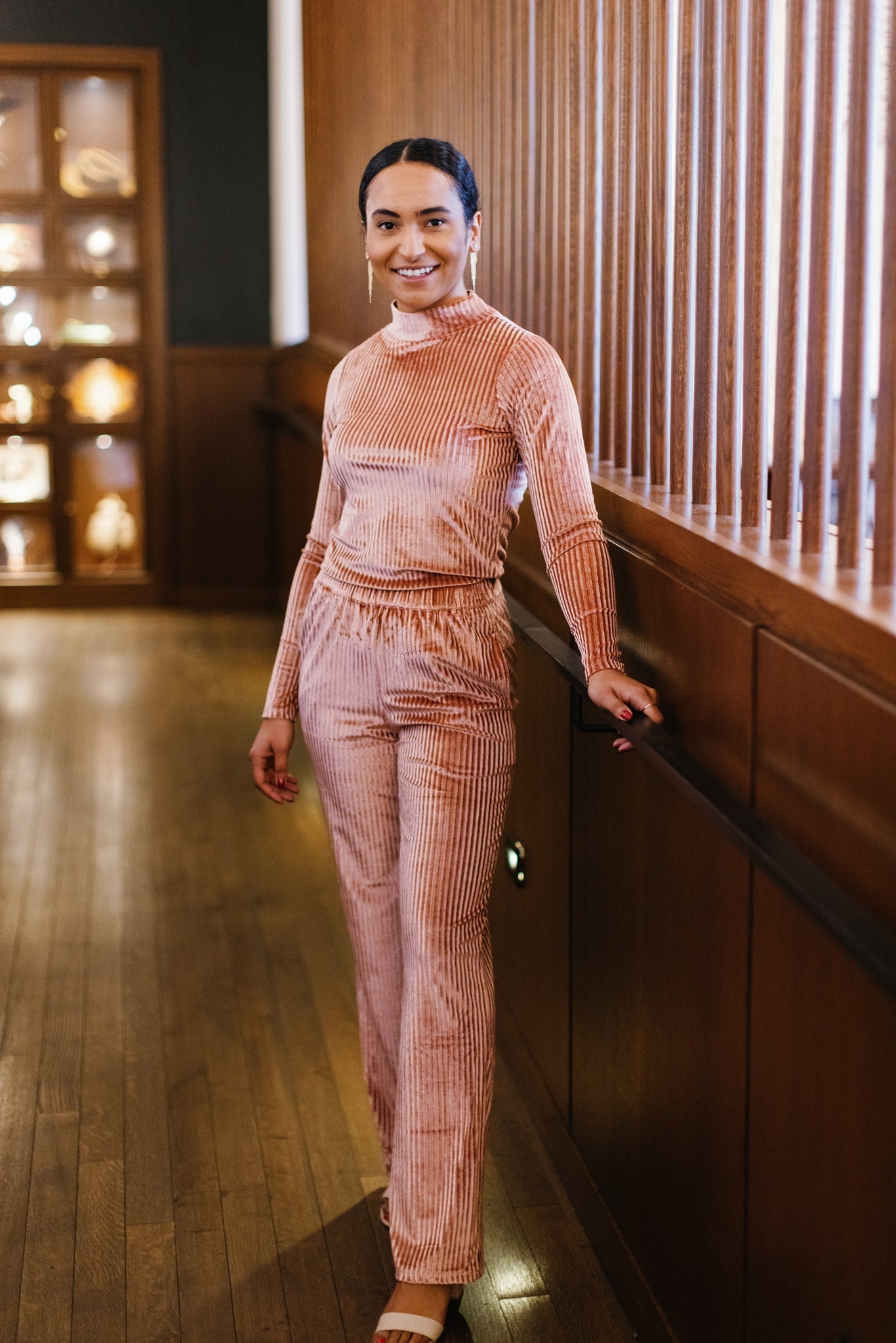 Pink Velvet Dreams Pants