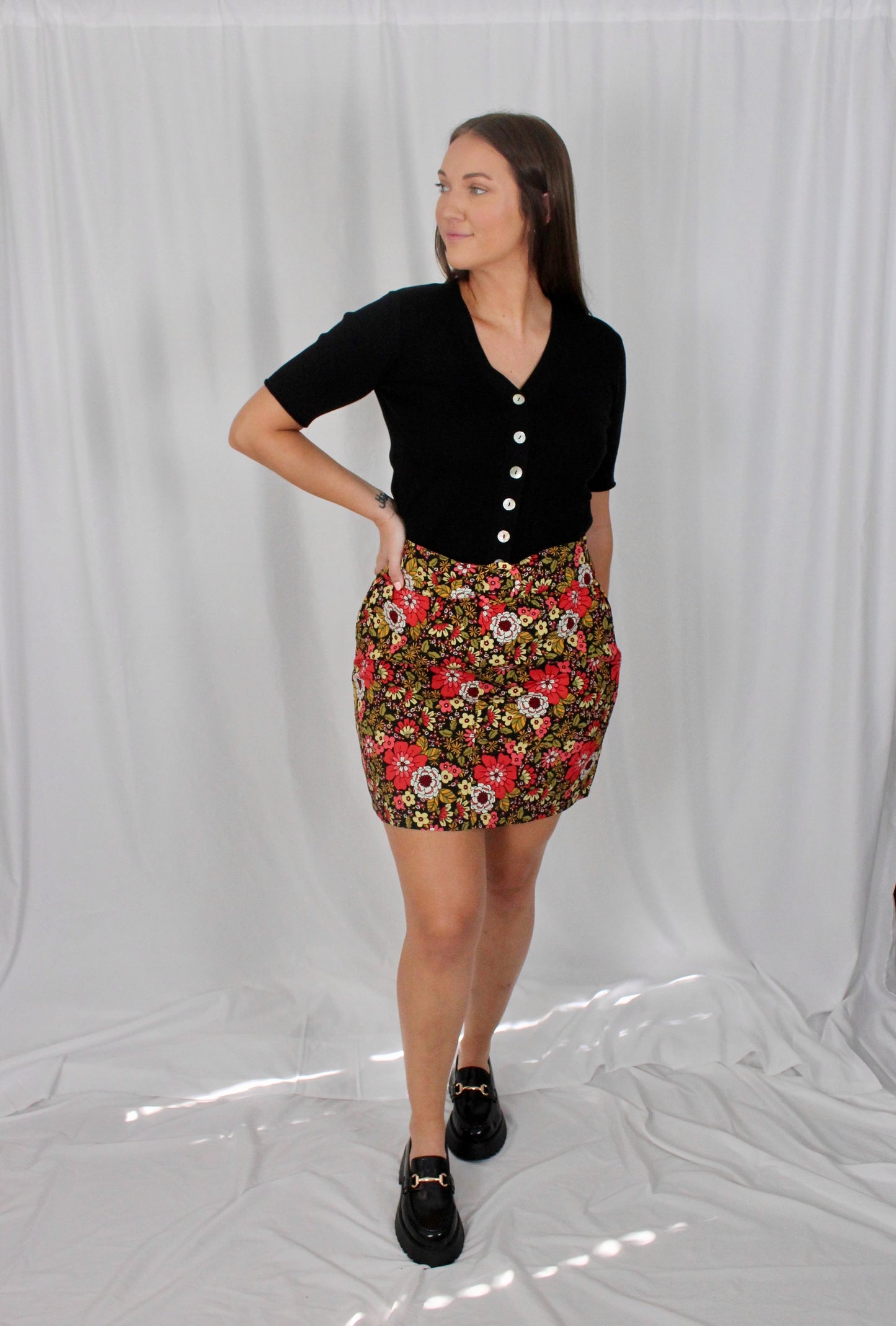 Get Your Groove On Mini Skirt