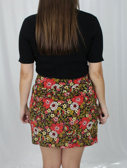 Get Your Groove On Mini Skirt