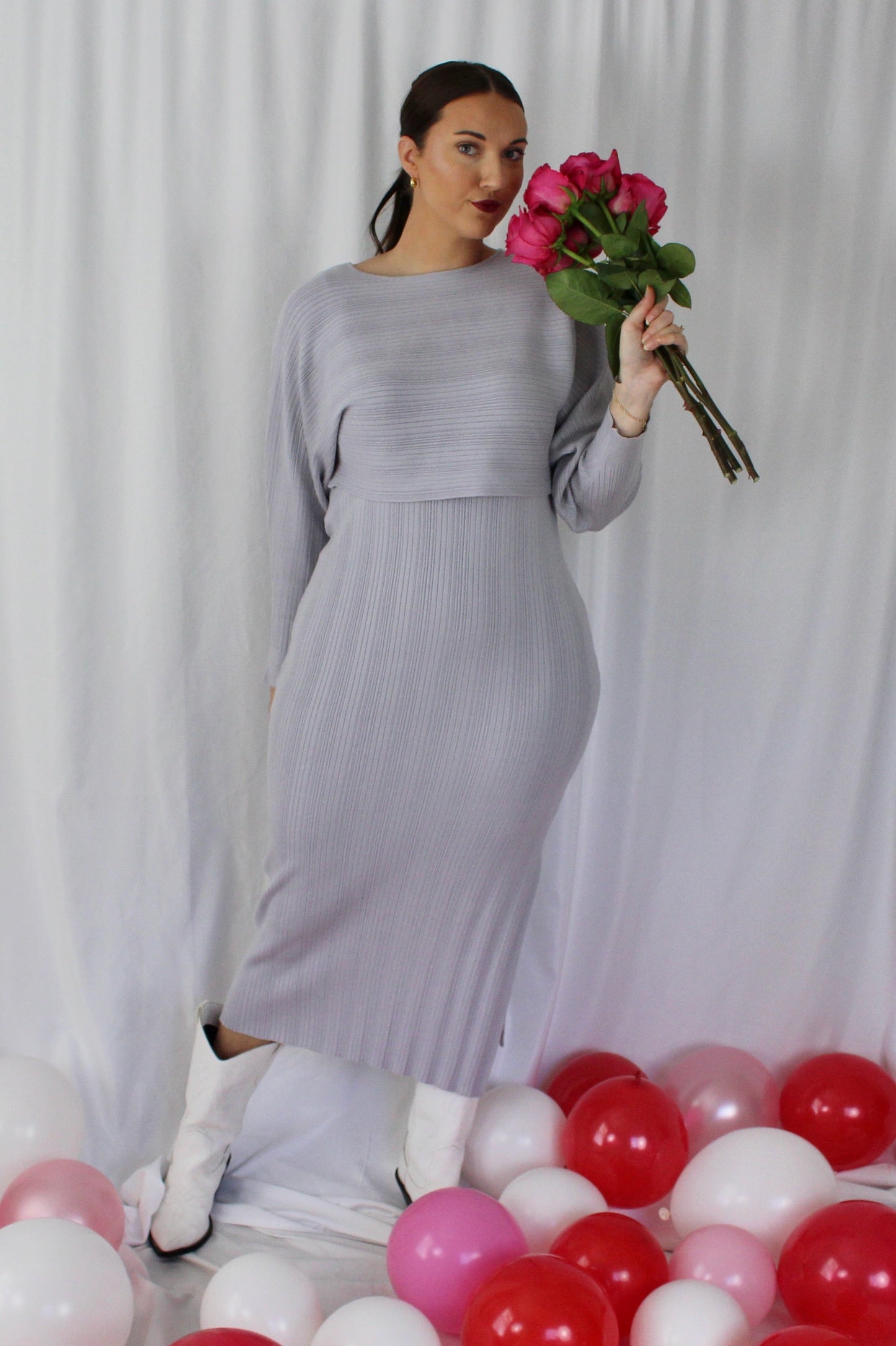 French Lilac Dress