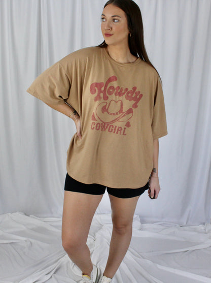 Howdy Oversized Tee