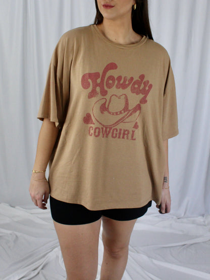Howdy Oversized Tee