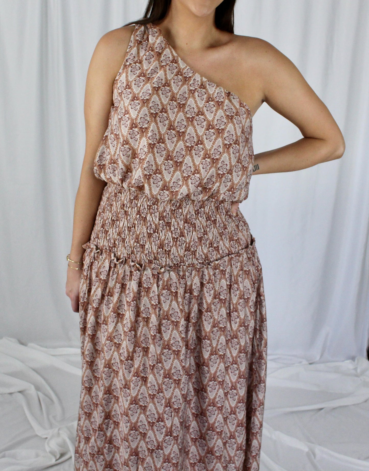 Take Me To Greece Maxi Skirt