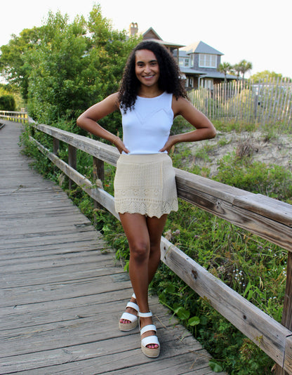 East Coast Crochet Skort