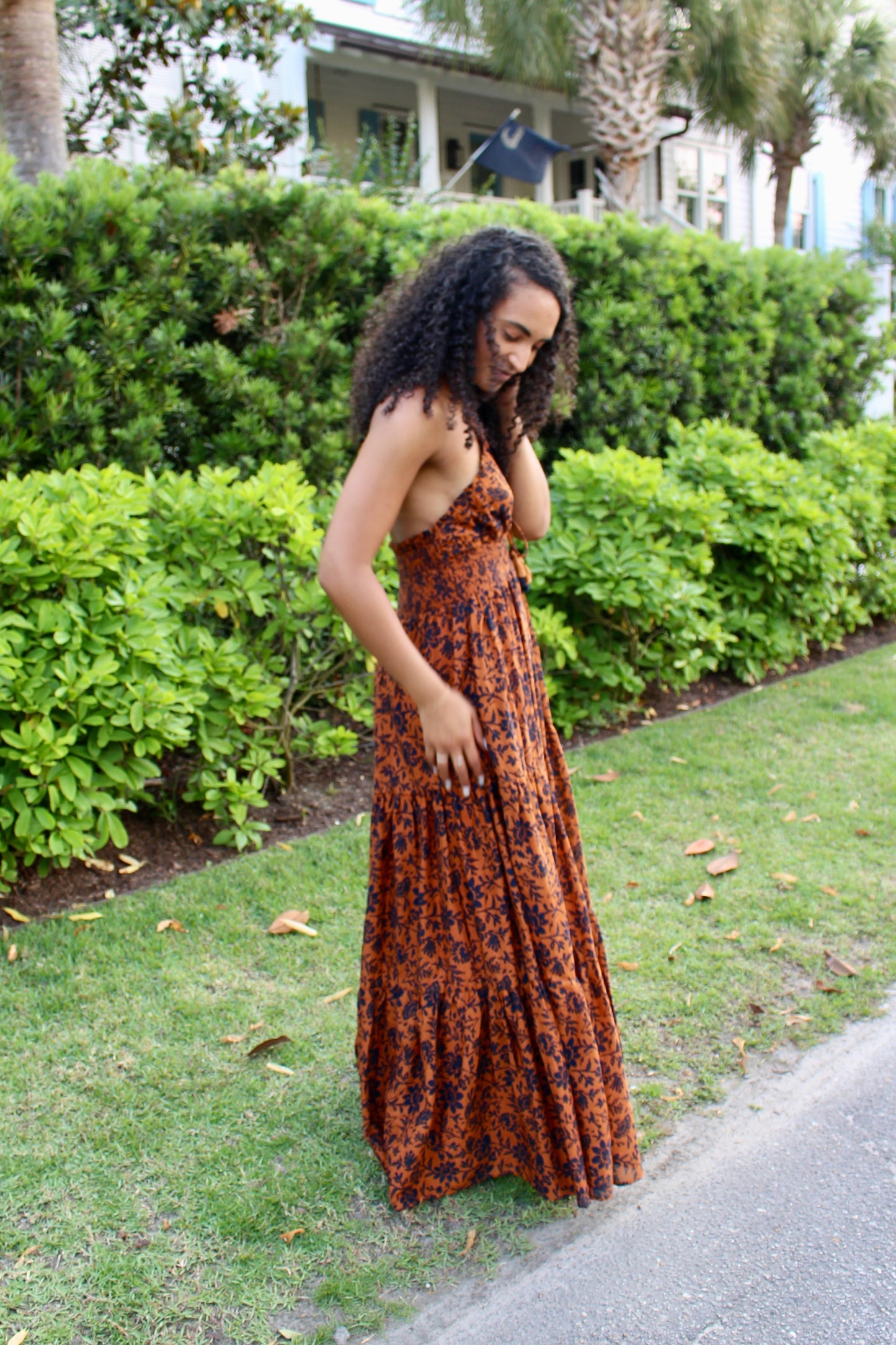 Summer Floral Maxi Dress
