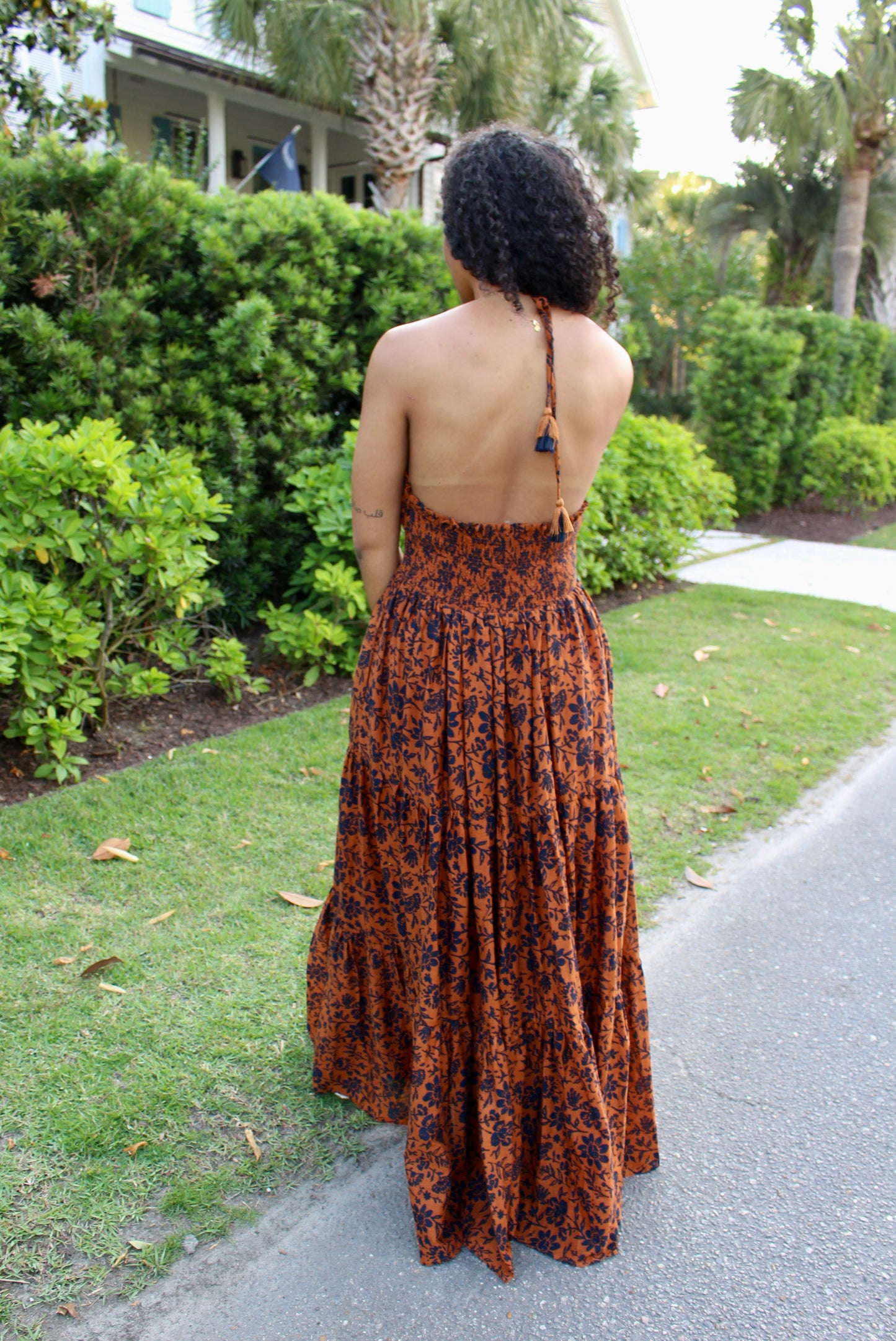 Summer Floral Maxi Dress