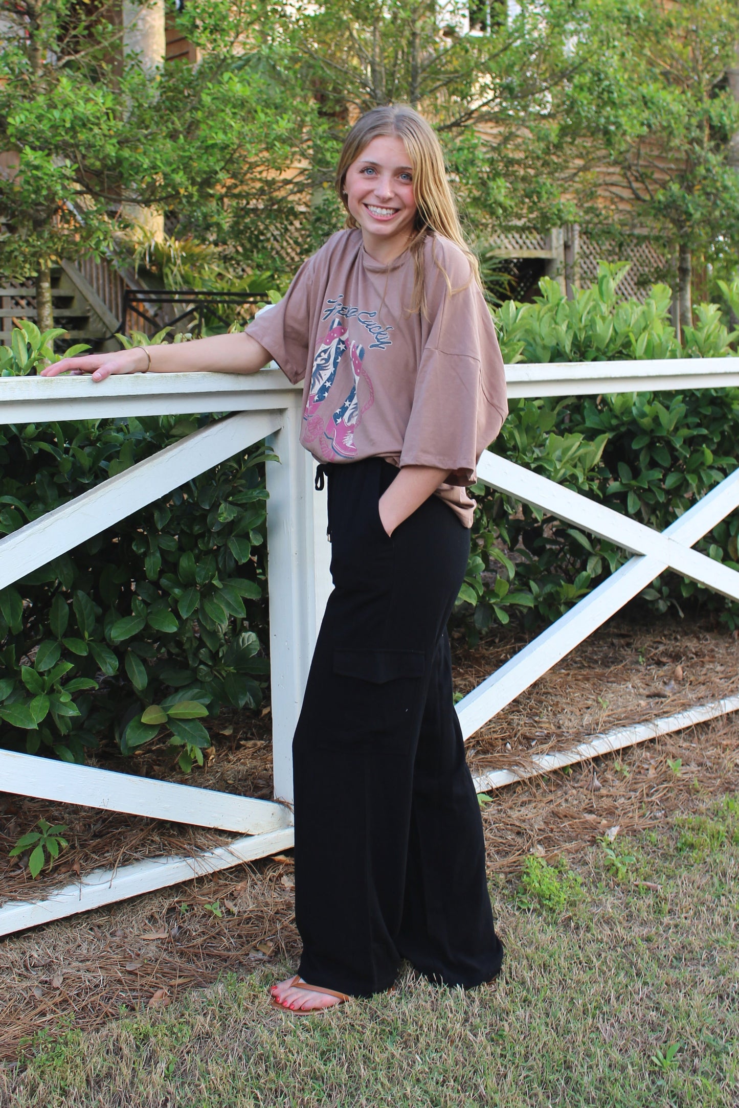 Something Extra Black Linen Pants