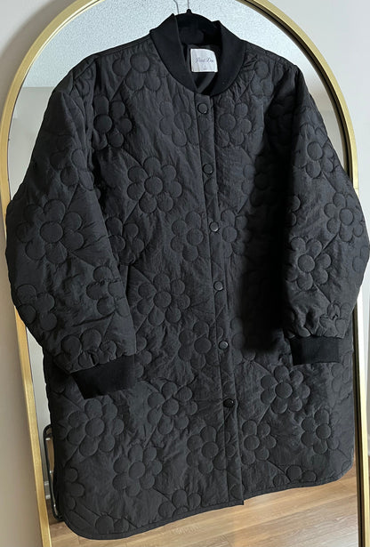 Daisy Stitched Puffer Jacket