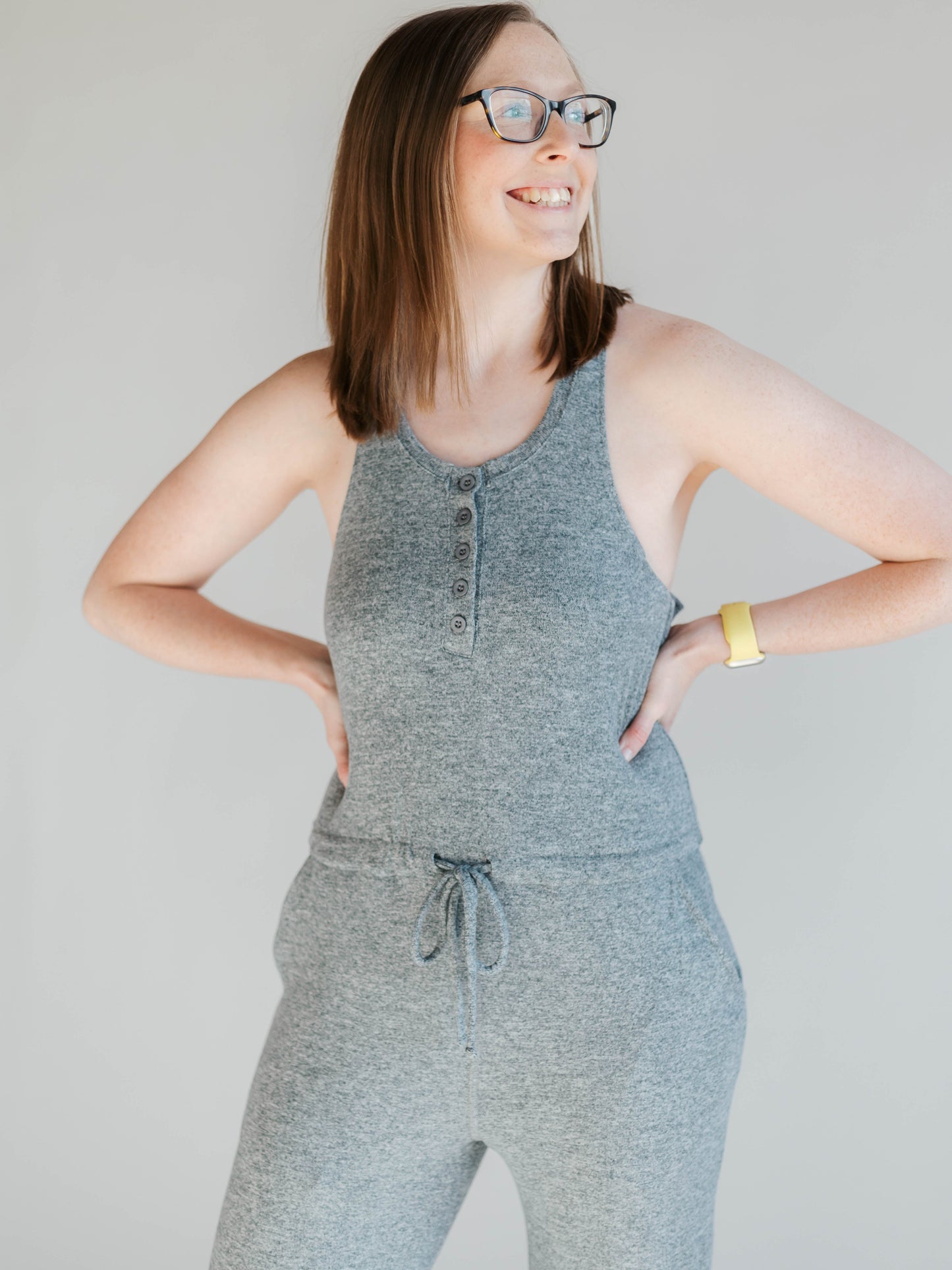 Brushed Lounge Jumpsuit