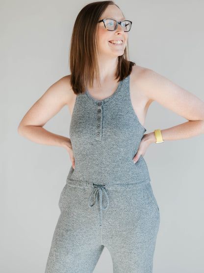 Brushed Lounge Jumpsuit