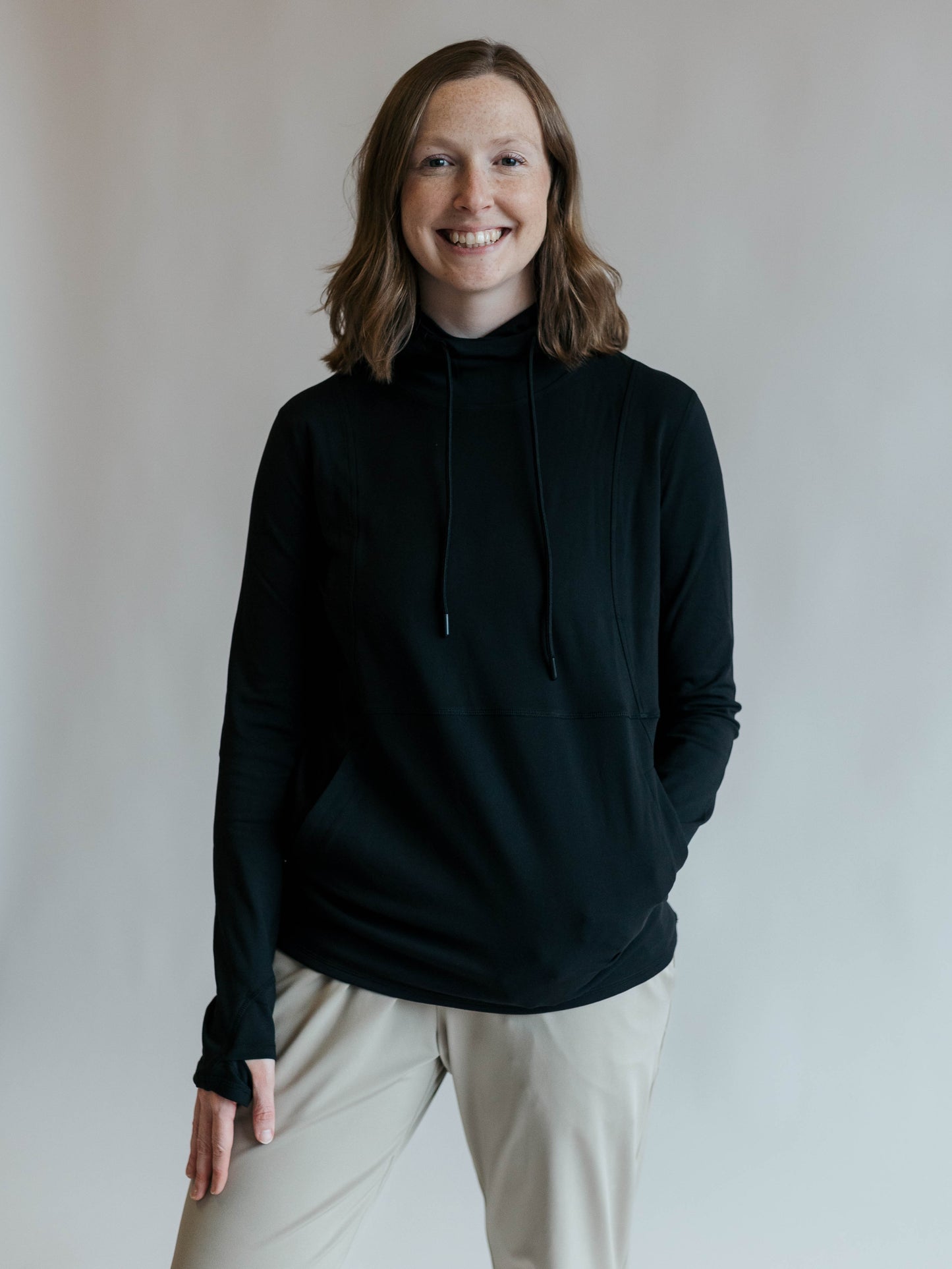 Get Active Hoodie Top with Pockets