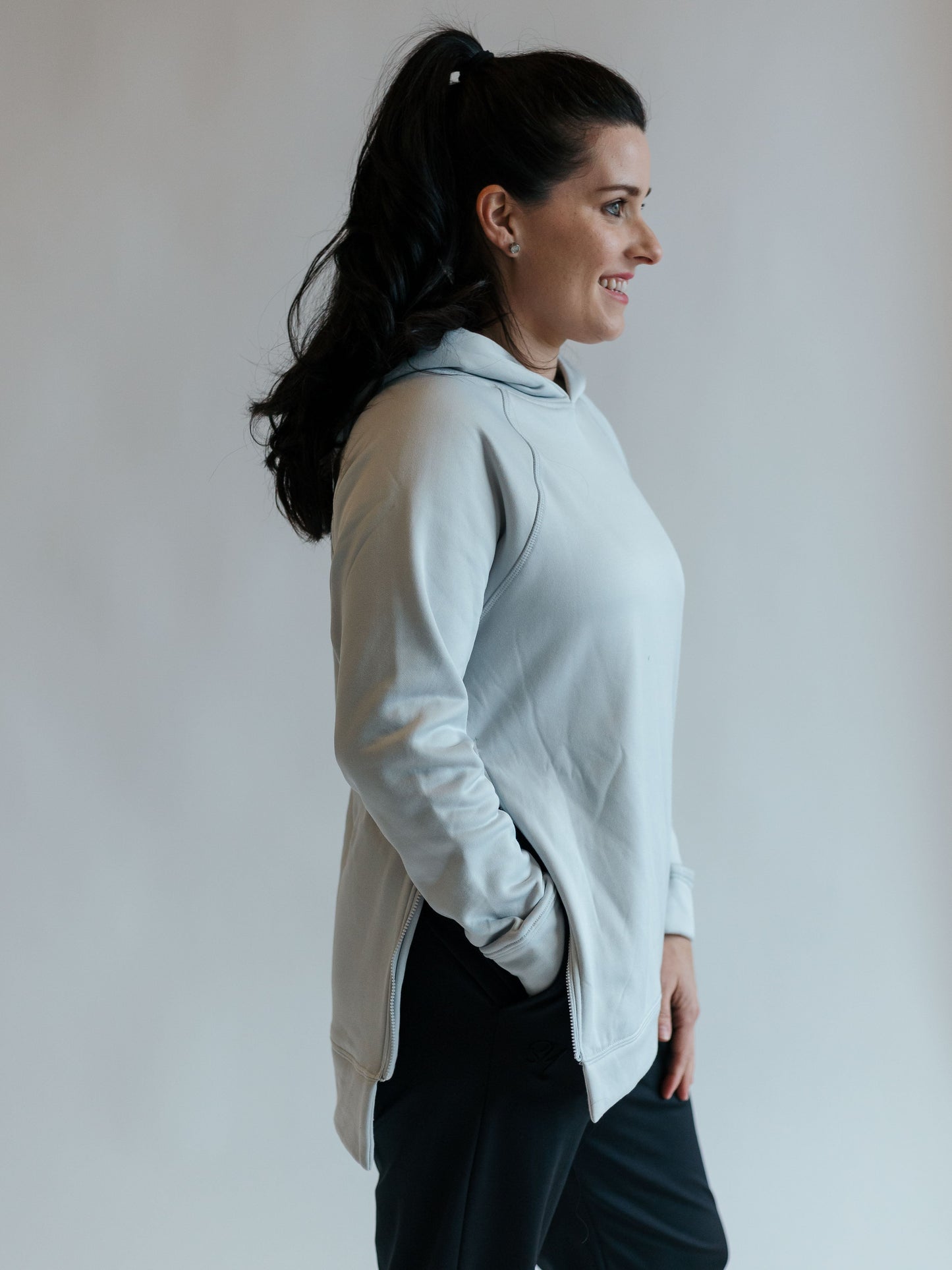 Comfort Hoodie With Side Zippers