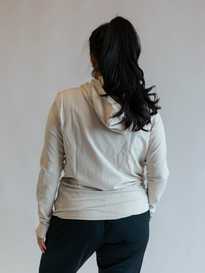 Get Active Hoodie Top with Pockets