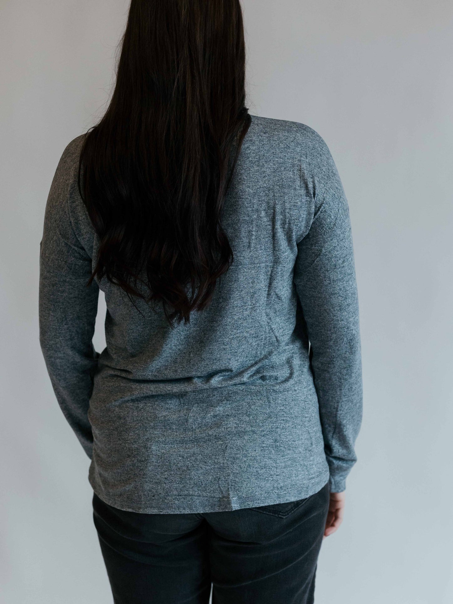Brushed Crew Neck Long Sleeve