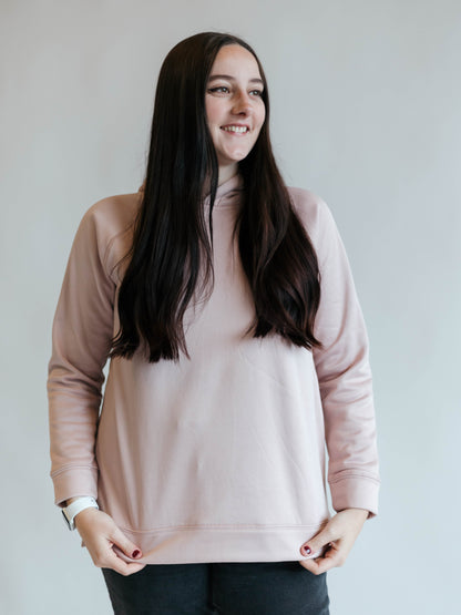 Comfort Hoodie With Side Zippers